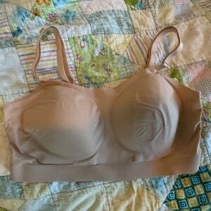 SOMA Enbliss Lux Adjustable Bralette Sz Lg Cream NWOT
